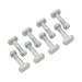 RTS Long T Bolt 3/8'' UNF With Cone Nut, Suits Ford 9 inch With Factory Backing Plate Spacers , Set of 8