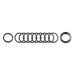 RTS Solid Adjustable Pinion Spacer Kit, For Ford, 9 in. Suits Standard 28 Spline Pinion, Assorted Shim Pack, Kit