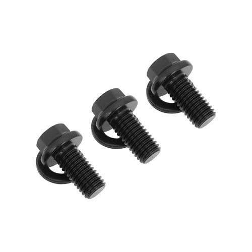 RTS/ARP LS Torque Converter Bolt & Washer Kit, M10 x 1.5, 20mm UHL, 8740 Chromoly, Set Of 3