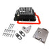 RTS Transmission Pan, Deep, Aluminium, GM Trimatic Holden, Commodore, Finned, Black Powdercoat, Kit