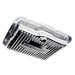 RTS Transmission Pan, Stock, Steel Ribbed, Chrome, GM Chev Holden Powerglide, Each