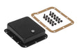 RTS Transmission Pan, Deep, Black Powdercoat Steel, For Ford C4, C10, Each