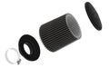 RU-3109HBK K&N Universal Clamp-On Air Filter - 3"FLG, 6"B, 5-1/4"T, 9"H