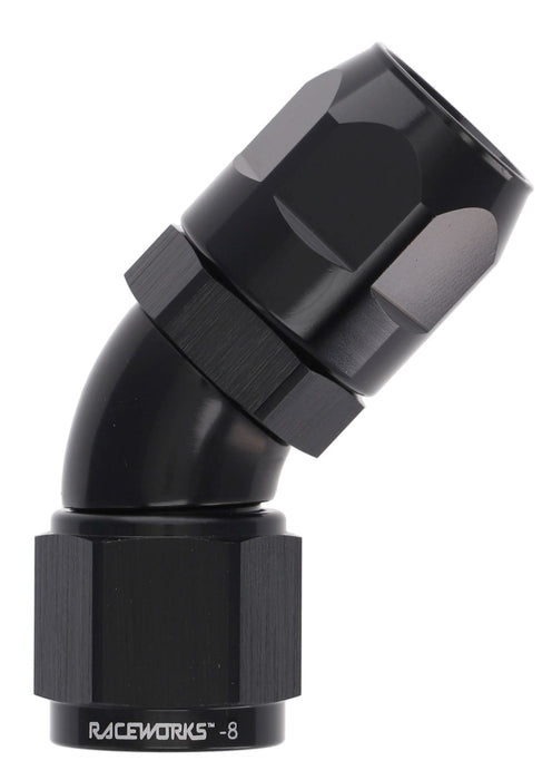Ptfe Hose End An-8 45Deg