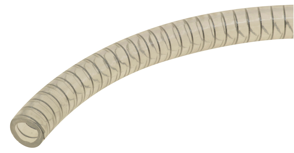 Reinforced Clear PVC Breather Hose 26mm / 1-1/8In AN-16 1m
