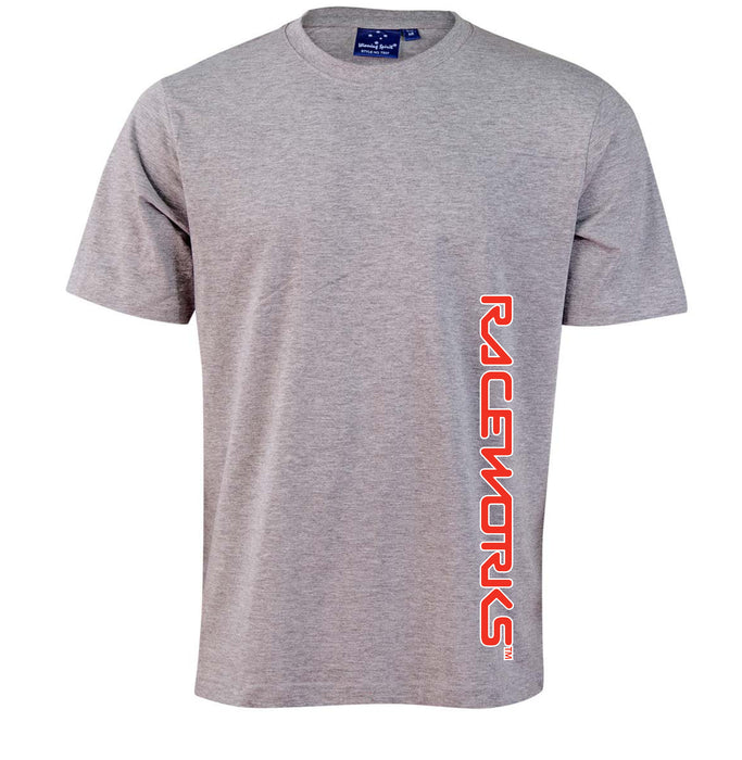 Raceworks 5Xl Grey T-Shirt Short Sleeve