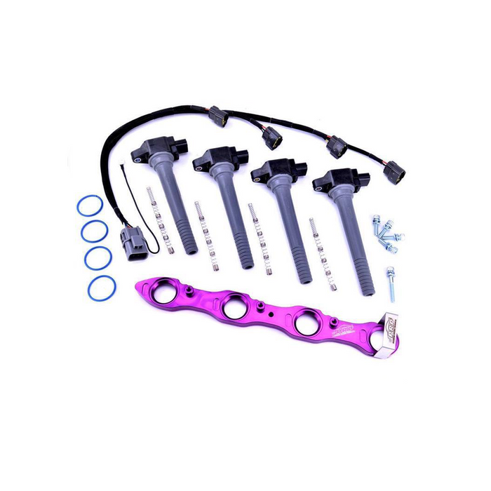 Platinum Racing Products - Small Hole Rocker Cover Ignition Coil Kit - Nissan 180sx Type X/Silvia S14 S2/S15/P11/P12