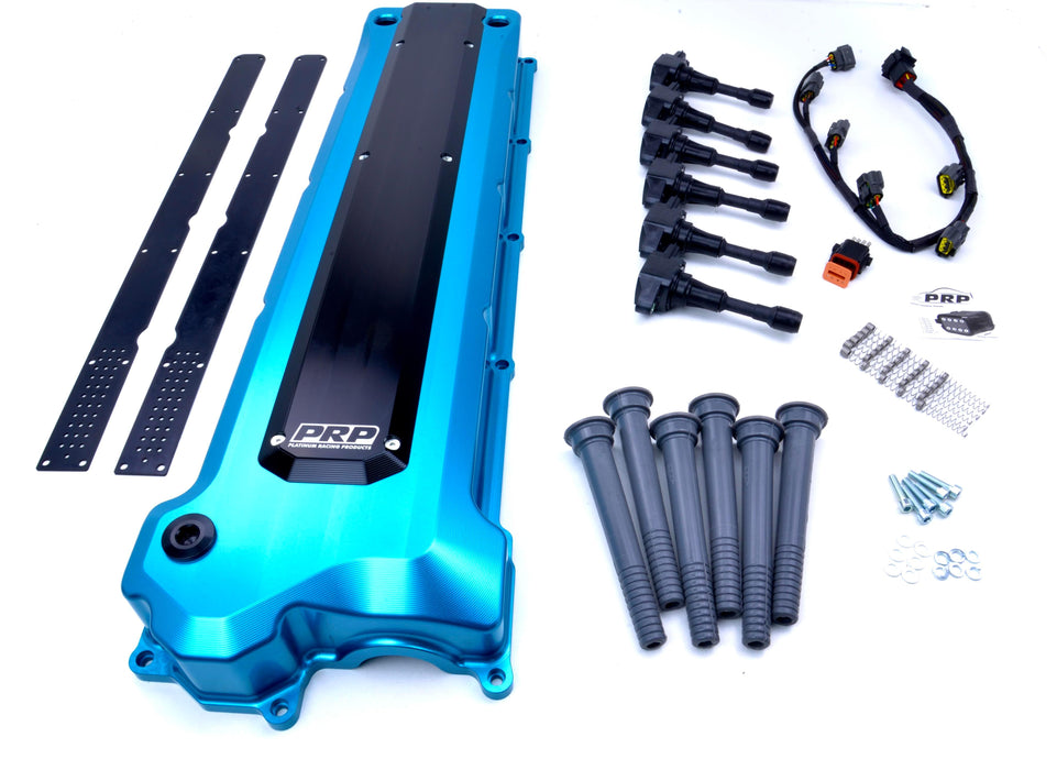 Platinum Racing Products - Billet Rocker Cover and Integrated Coil kit - Nissan TB48