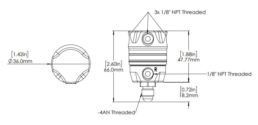Turbosmart - ProOPR Rising Rate Turbo Oil Pressure Regulator (Twin Outlet)