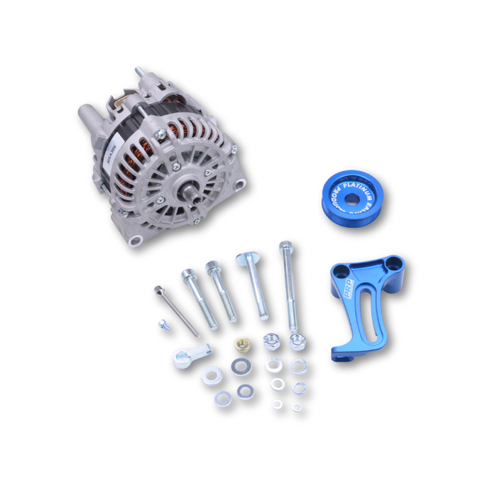 Platinum Racing Products - LS1 Alternator Conversion Kit - Nissan RB20/RB25/RB26