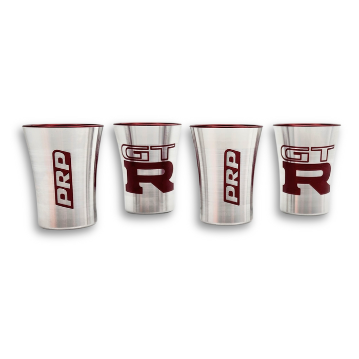 Platinum Racing Products - Nissan GT-R Billet Shotglasses