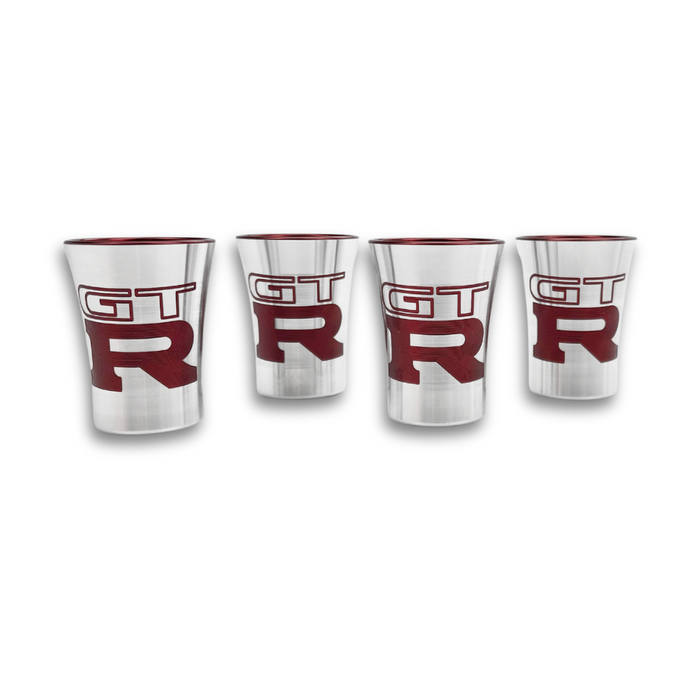 Platinum Racing Products - Nissan GT-R Billet Shotglasses