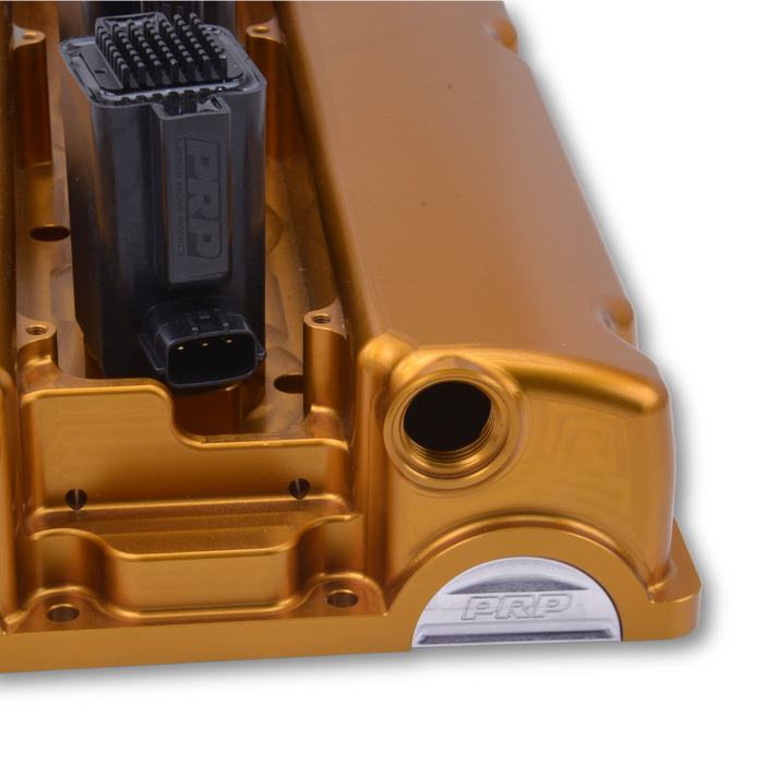 Platinum Racing Products - Billet Half Moon Mivec Delete - Mitsubishi Evo 1-9 4G63