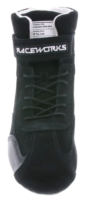 RACEWORK BLACK RACE BOOTS / SHOES