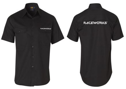 Raceworks 2Xl Black Work Shirt