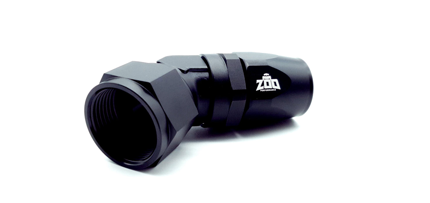 Zoo Performance - 45 Degree Forged Elbow Hose Fitting