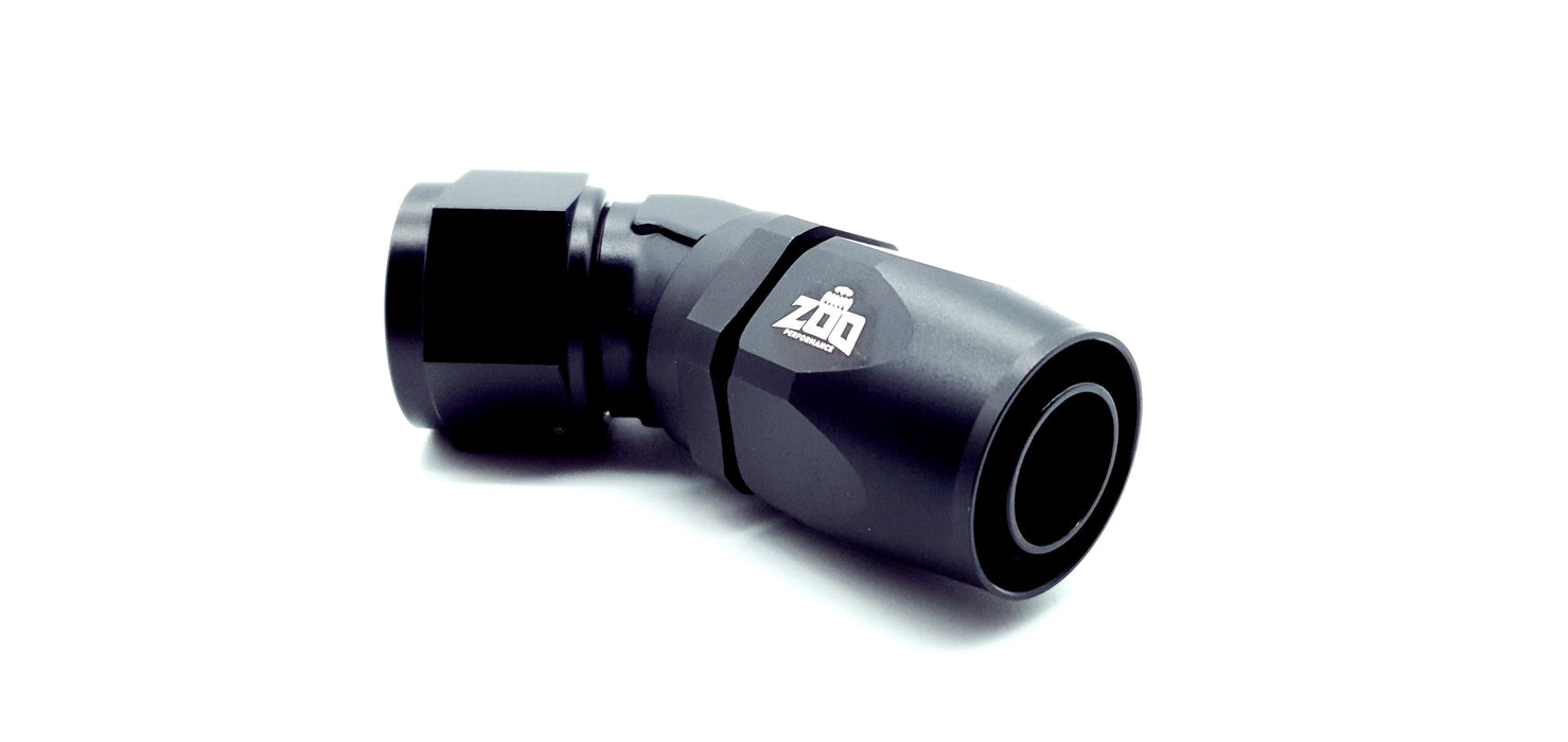 Zoo Performance - 45 Degree Forged Elbow Hose Fitting