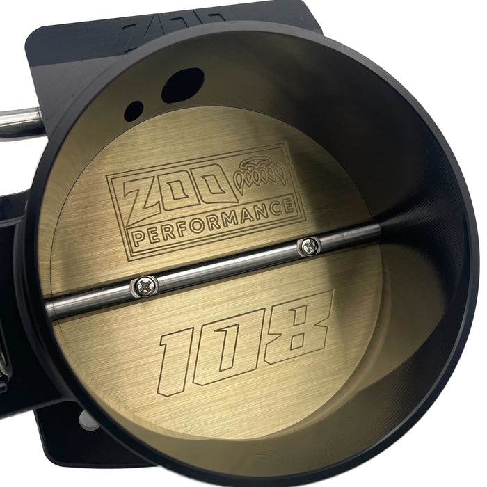 Zoo Performance - 108mm LS Cable Billet Throttle Body