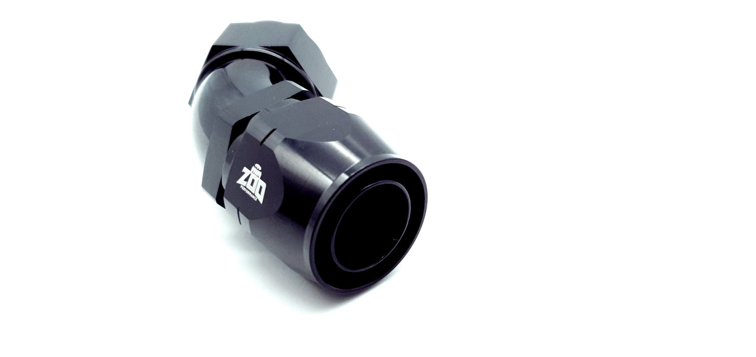 Zoo Performance - 100 Series 45 Deg Hose Ends (Cutter)