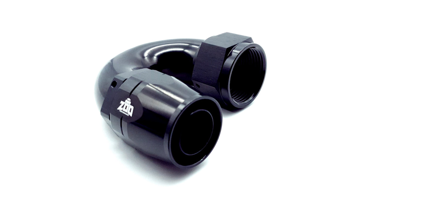 Zoo Performance - 100 Series 180 Deg Hose Ends (Cutter)