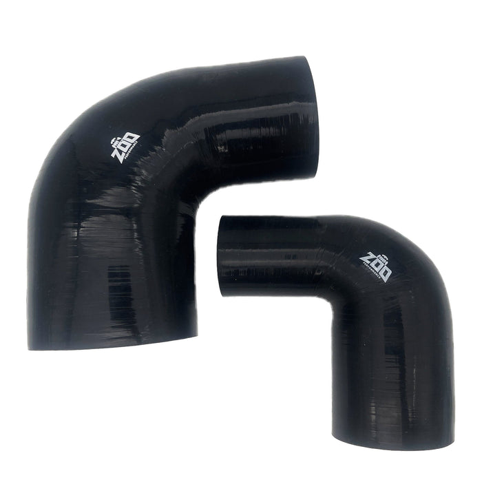 Zoo Performance - 90 Degree Silicone Hose Reducer Joiner