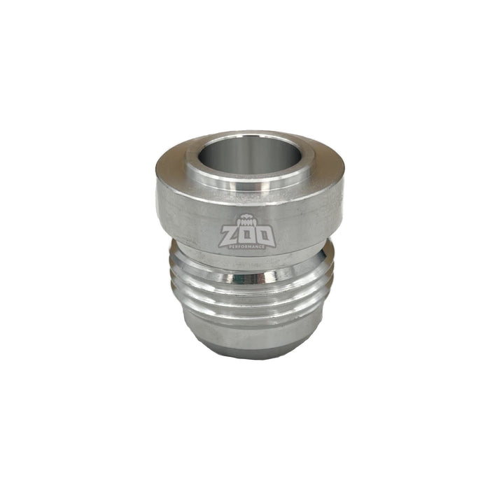 Zoo Performance - -AN Weld on Male Bung - Aluminium (Circle Head)