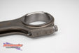 Metal connecting rod with atomic performance products branding on a white background