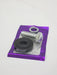 silver bolt with block washer and nordlock washer on purple packaging with white background