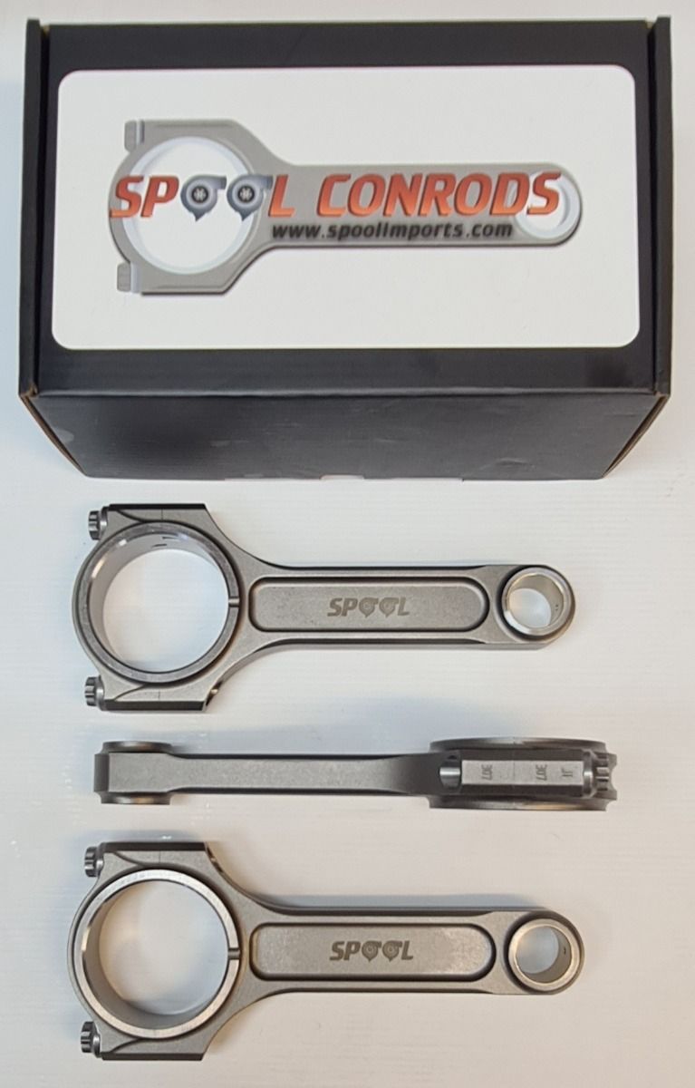 Performance Con Rods Spool Ford Barra XR6 Drag Pro I beam Conrods with 7/16 Bolts ...
