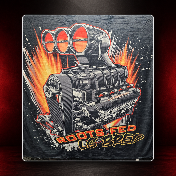 LBPP Roots Fed LS Bred Fleece Blanket – 1800 x 2000mm