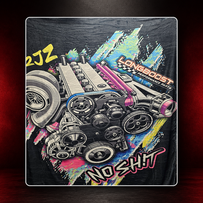 LBPP 2JZ No Shit Fleece Blanket – 1800 x 2000mm