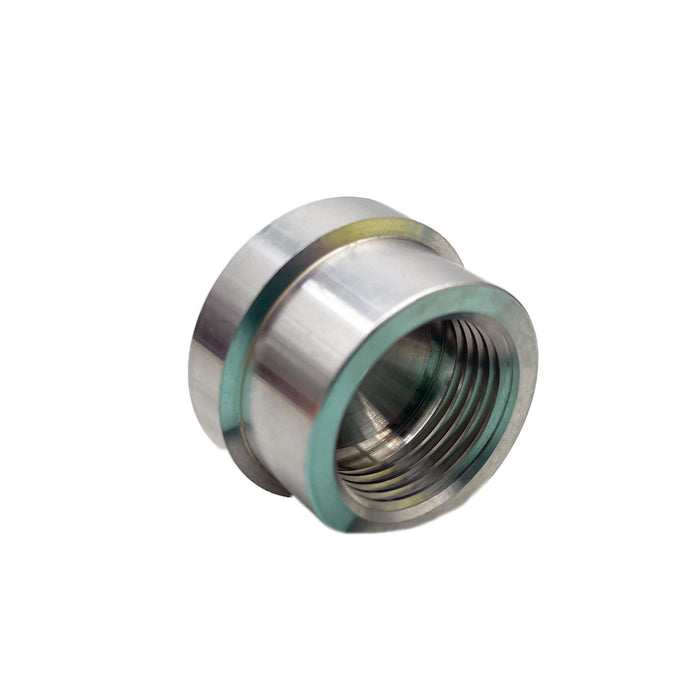 Zoo Performance - -AN Weld on Female Bung - Aluminium (Circle Head)