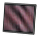 33-2996 K&N Replacement Air Filter, 2011 - 2019 Mercedes-Benz/ Infiniti