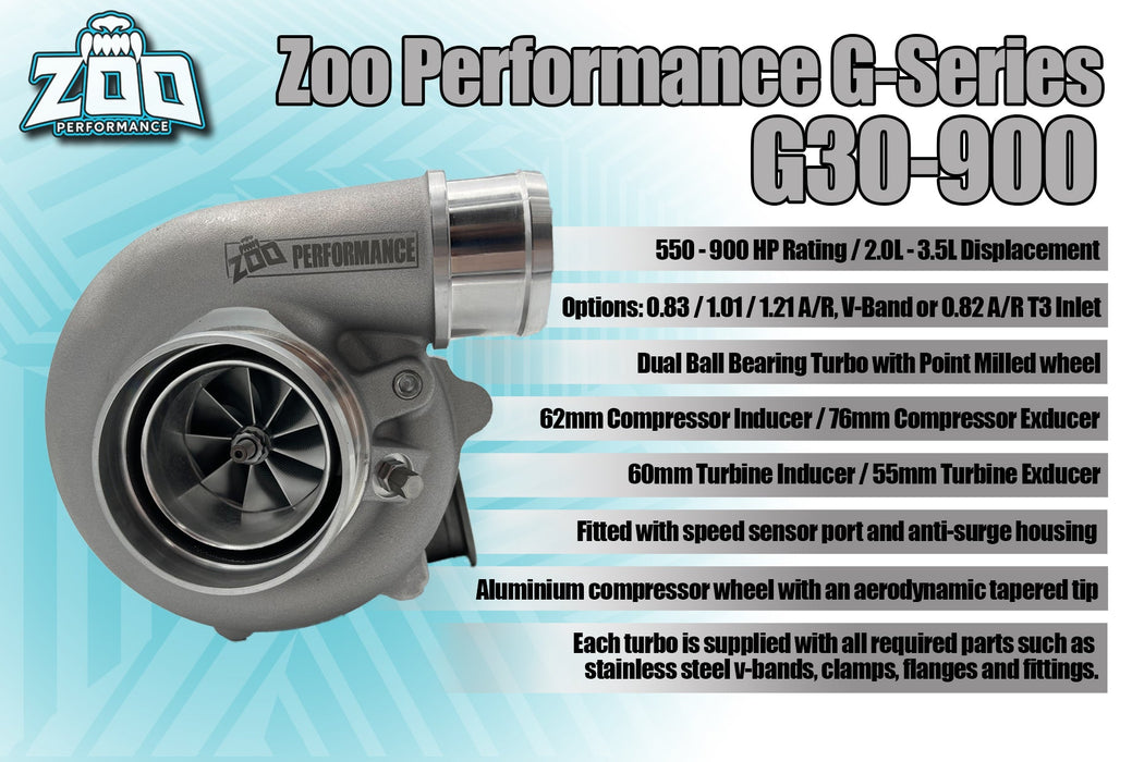 Zoo Performance - G30-900HP Series 62mm Turbo