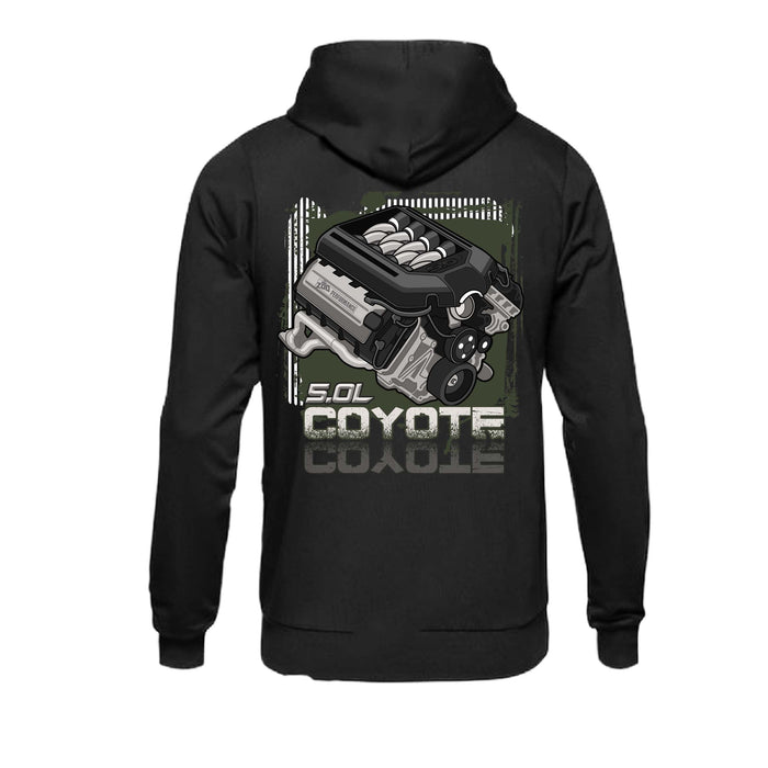 Zoo Performance - Ford Coyote Engine Graphic Hoodie