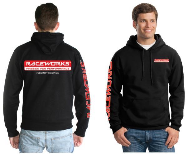 Raceworks 3Xl Black Hoodie