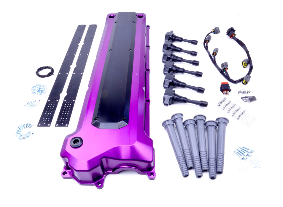 Platinum Racing Products - Billet Rocker Cover and Integrated Coil kit - Nissan TB48
