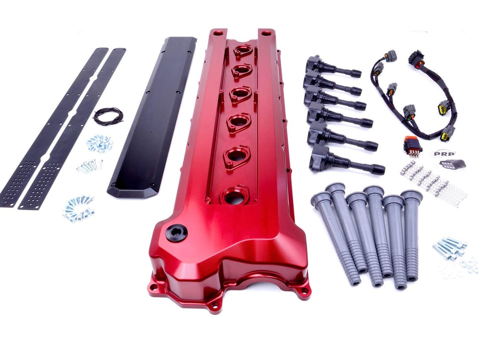 Platinum Racing Products - Billet Rocker Cover and Integrated Coil kit - Nissan TB48