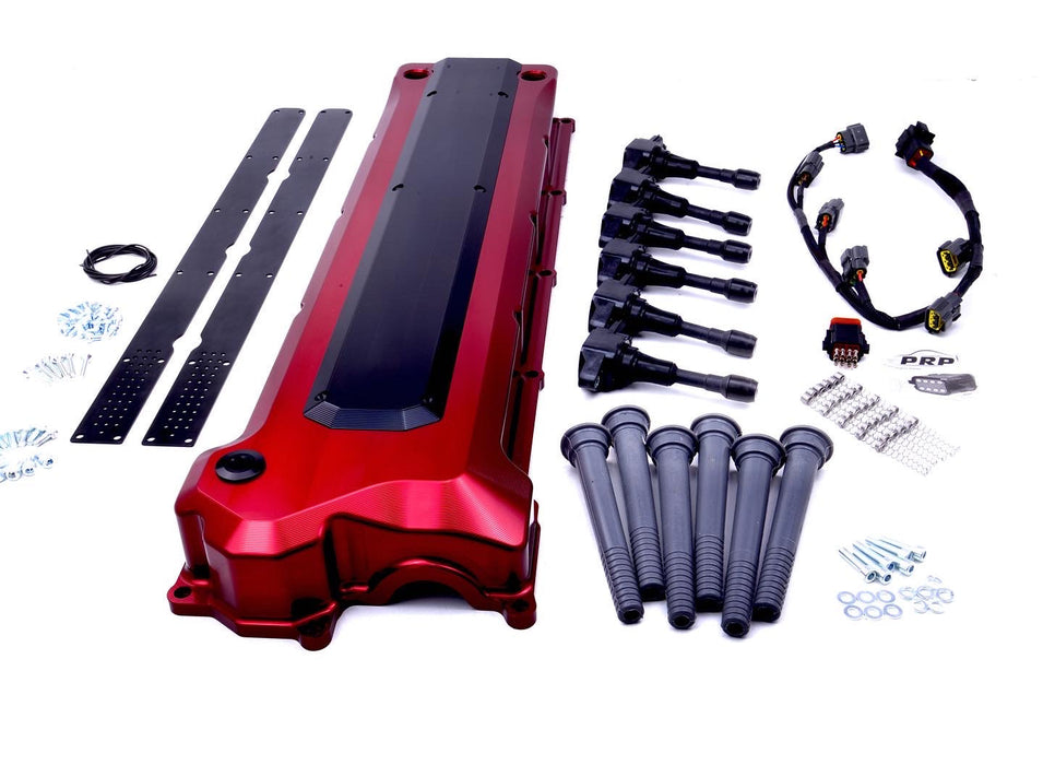 Platinum Racing Products - Billet Rocker Cover and Integrated Coil kit - Nissan TB48