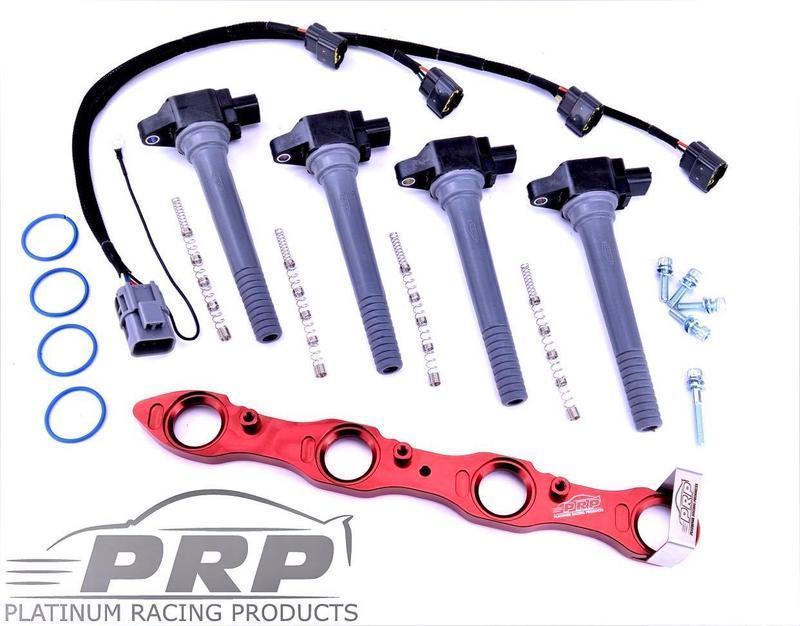 Platinum Racing Products - Big Hole Rocker Cover Ignition Coil Kit - Nissan Silvia 180sx/S13/S14 S1