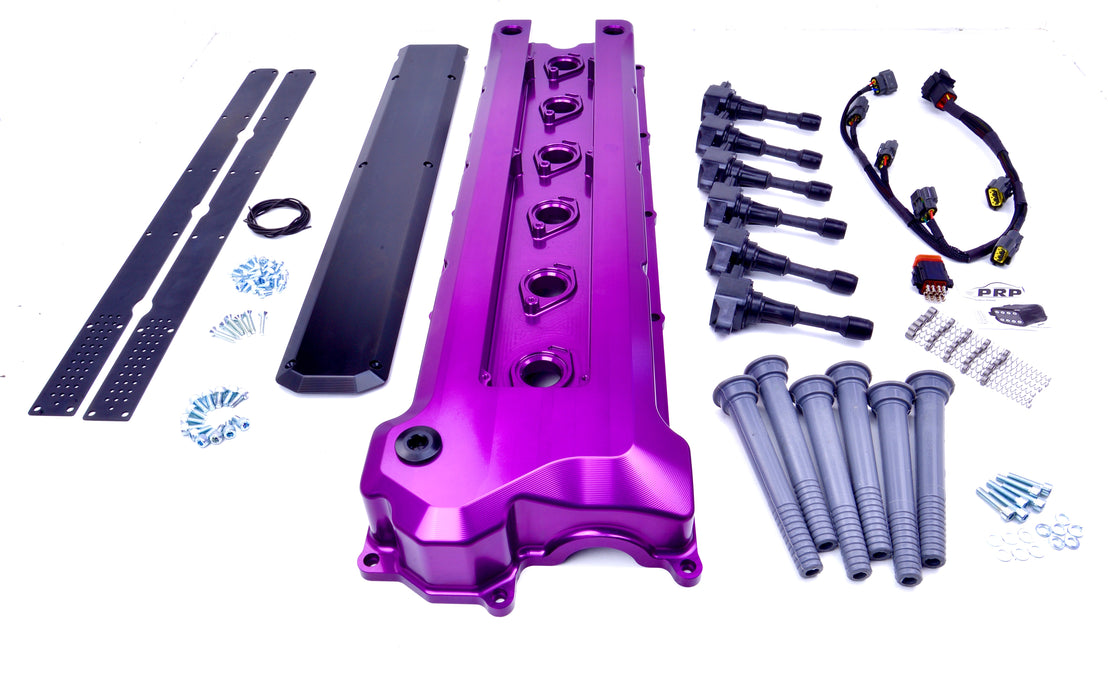 Platinum Racing Products - Billet Rocker Cover and Integrated Coil kit - Nissan TB48