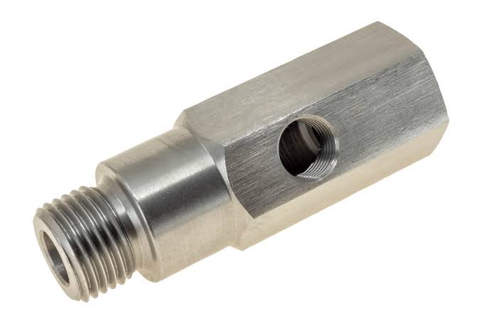SS Oil Pressure Tee/Gauge Adapter M10x1.0