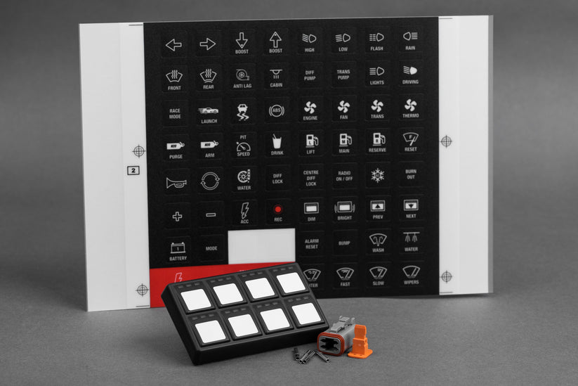 EMTRON 8 BUTTON CAN KEYPAD