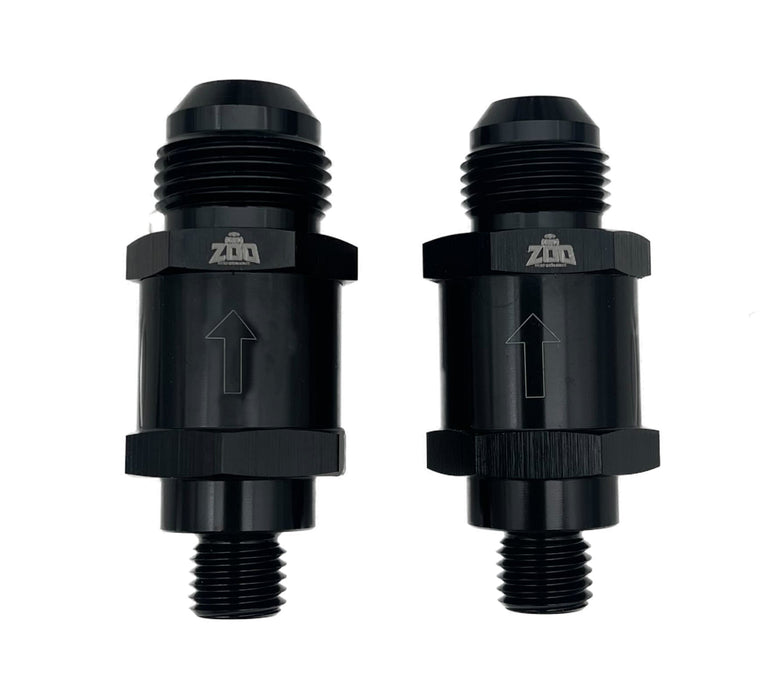 Zoo Performance - -AN to Metric One Way Valve with washer