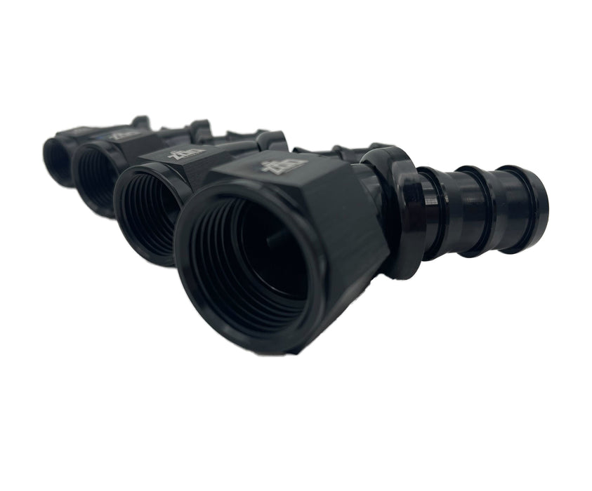 Zoo Performance - 400 Series 45 Deg Hose Ends (Push Lock)