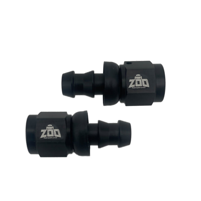 Zoo Performance - 400 Series Straight Hose Ends (Push Lock)