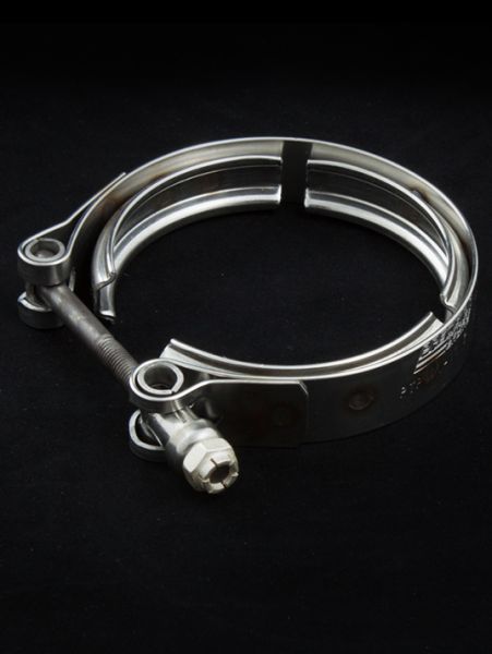 Precision Turbo & Engine - PW66 Wastegate - Outlet Clamp Assembly, 66mm