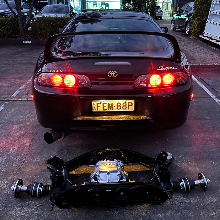 Platinum Racing Products - 8.8" Toyota JZA80 Rear Differential Billet Housing Race Kit