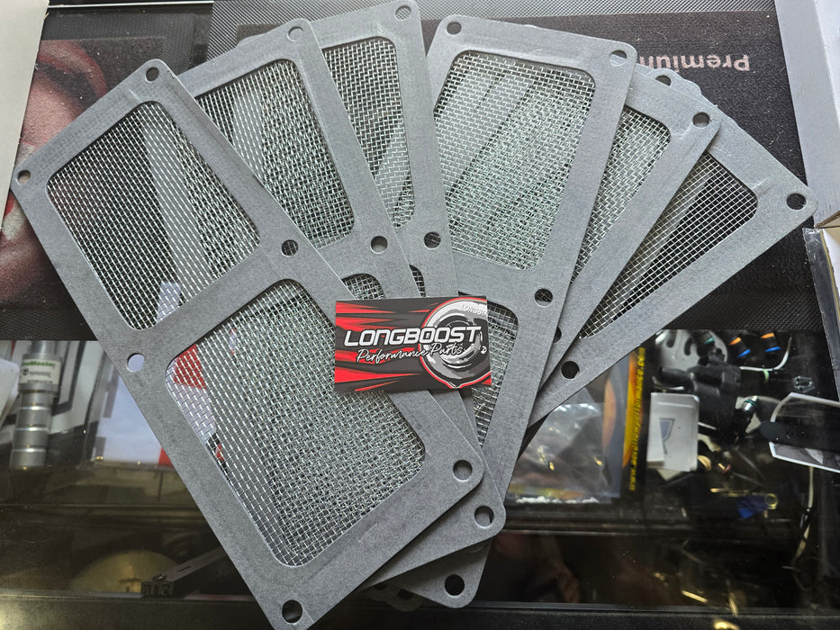 BLOWER INLET GASKET SMALL 6 HOLE 13.25in w/ SCREEN for CARB PLATE