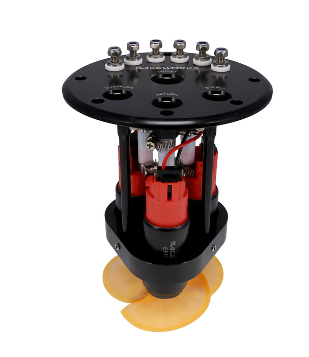 2.8L Triple Pump Surge Tank 39mm/40mm Intank Pumps